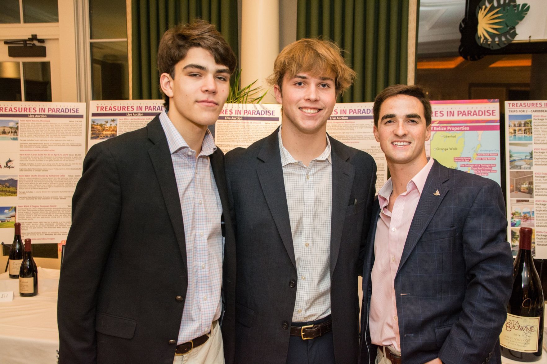 Nick Niemann, Chris Olsen, Sully Keeley, all of MICDS